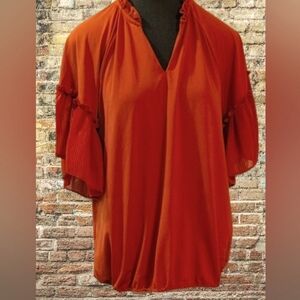 Marc New York Rust Blouse Size Medium ✨ 2 /$15 ✨